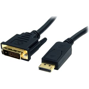 Display Port Male – DVI-D Male 4K Monitor Cable 1.8M