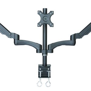 Gas Spring Triple Monitor Arm Mount